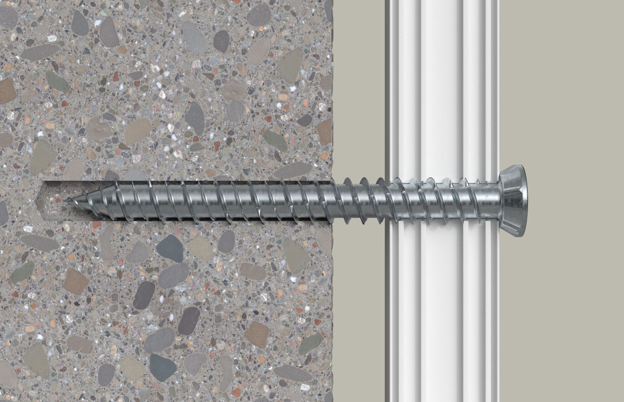 fischer window frame screw FFS 7.5 x 122 TX30 flat head